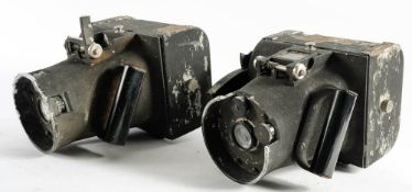 Two WWII period USAF Type K-20 Aircraft Cameras: fitted Kodak 161mm f4.