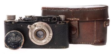 A Leica Model II camera serial number 82086 circa 1932,