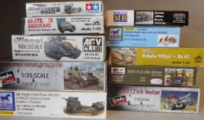Bronco, Master Box, Tamiya and others,