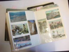A collection of Edwardian and later postcards: relating to New York, Middle East, China, Canada,