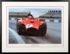 Gavin MacLeod (1951-2003) 'Fangio-Silverstone 1956.