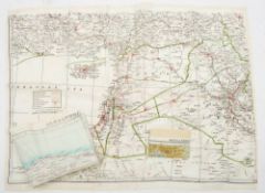 Three RAF silk maps:, comprising 'Alexandria-Torbruck' second edition,