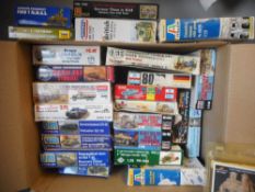 ICM, Italeri, Emhar, Revell and others, a collection of 1/72nd lorries, A.F.