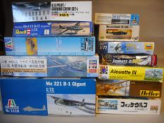 Heller, Italeri, Revell and others,
