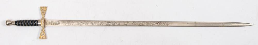 An ERII presentation court sword by Wilkinson, London,