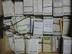 Ogdens, a large selection of part sets of cigarette cards: including Orders of Chivalry,