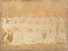 A group of late 19th/early 20th century team photographs: mainly of school and college teams