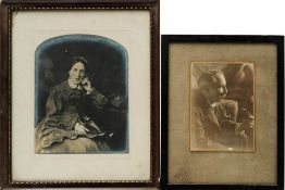 A collection of late 19th/early 20th century portrait photographs: unidentified family members and