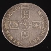 A 1696 William III crown.