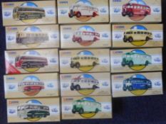 Corgi Classic Commercials and Classic Public Transport: Leyland Tiger includes Delaine Coaches Ltd,