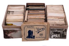 A collection of early 20th century and later postcards: mostly GB and Foreign topographical,