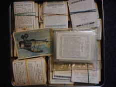 Churchman, Wills, Cavanders and others,: a quantity of sets and part sets of large cigarette cards,