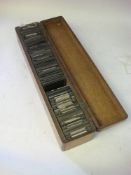 A collection of early 20th century 3 inch diapositive magic lantern slides of English Churches and