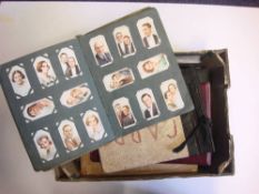 Wills, Players and others assorted sets and part sets of cigarette cards:,