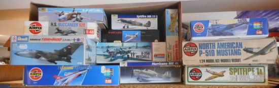 Monogram, Revell and Airfix a collection of 1/24th,