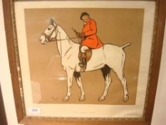 After Cecil Aldin - The Right Sort,:- published by Lawrence & Jellicoe Ltd, sheet size 35 x 36cm.