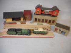 Trix Twin Railway, 3-rail 20/052 continental electric locomotive with folding pantograph's,