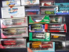 Corgi various series: Double decker buses and coaches including Lancashire Holiday Set,
