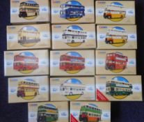 Corgi Classic Public transport, assorted double decker buses by Leyland, Daimler and others,
