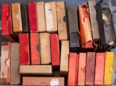 A large collection of early 20th century 3 inch lantern slides, mostly European topography,