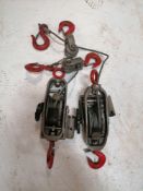 (2) Cable Come Alongs