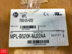 Allen Bradley Servo Motor MPL-B520K-MJ22AA Spare Part For Cloud Pouch Machine Rigging Fee: $ 20