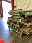 (4) Sections Hytrol Power Roller Conveyor Up to 51
