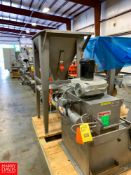 Flexicon Powder Dump Station and A Vibrator Mounted Hopper Rigging Fee: $ 100