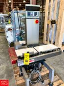 Ishida Check Weigher Model DACS-W-012-SB-PB-1, S/N 61902 Rigging Fee: $ 75