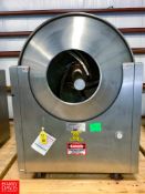 Velo Nicomac S/S Polishing Pan Model Nicomatic Pan, Size CVN 350, S/N 7957/10/91/4 Rigging Fee: $