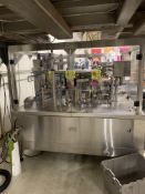 2016 Jiabo-Tech 8 Station Rotary Standup Zipper Pouch Bagger, With Date Coder.