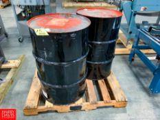 Drums Vegalube Depanning Oil Rigging Fee: $ 25