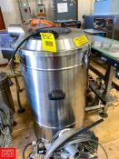 S/S Vacuum Tank Rigging Fee: $ 50