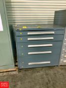 Stanley Vidmar 5 Drawer Tool Cabinet