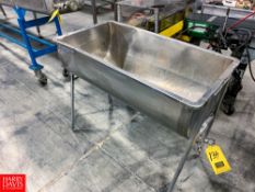 S/S Wash Trough