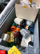 Allen Bradley, And Other Micro Switches,Relays, And Lamps