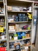 Power Supplies, Relays, And Electronic Components, With Shelf