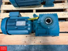 Sew- Eurodrive Gear Reducing Drive Motor