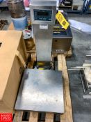 Weigh-Tronix 100Lbs. Capacity S/S Digital Scale Model QC-3265