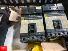 Square D 100 Amp. Breakers