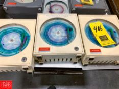 (3) Honeywell Chart Recorders