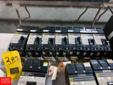 Square D 100 Amp. Breakers