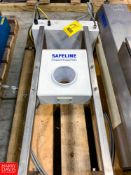 Safeline Power Phase Pro Flow Through Metal Detector Model CF-PRO-PW-300/800616, S/N 109179, 5