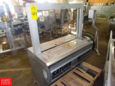 Saturn Strapping Systems Mdl. SA-330 Arch Style Plastic Strapping Machine  Rigging Fee: $ 50