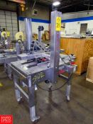 3M Mdl. A20S Stainless Steel Portable Case Sealer, top & bottom tapers, Ser. #50006 Rigging Fee: $