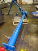 Gorbel Force Mdl. Easy Arm 150 Lb. Capacity Free Standing Easy Arm, Ser. #T01585-2A, 11' overall, 8'