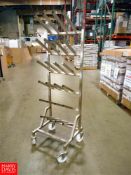 S/S Portable Food Tray Racks Location: Hayward , CA