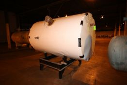 Insulated Horizontal Ammonia Receiving Tank, Overall Tank Dims.: Aprox. 103