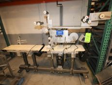LSI In - Line Labeler, Model 40, SN 40 - 0784, with 11