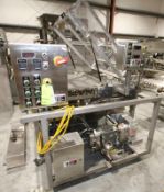 Inline Donut Half Icer/Icing System with S/S Conveyor with Hopper, Includes 44